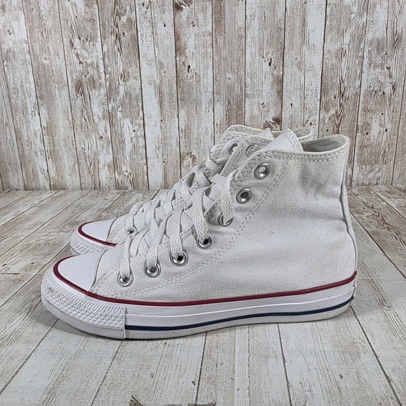 Converse All Star Chuck Taylor High Top Canvas Sneakers White Women US 6 - Picture 3 of 8